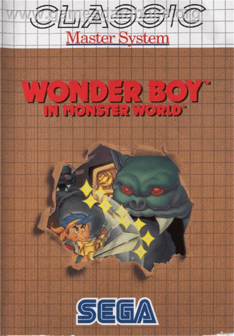 Wonder Boy in Monster World - Sega Master System - Artwork - Box