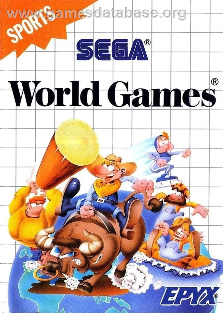 World Games - Sega Master System - Artwork - Box