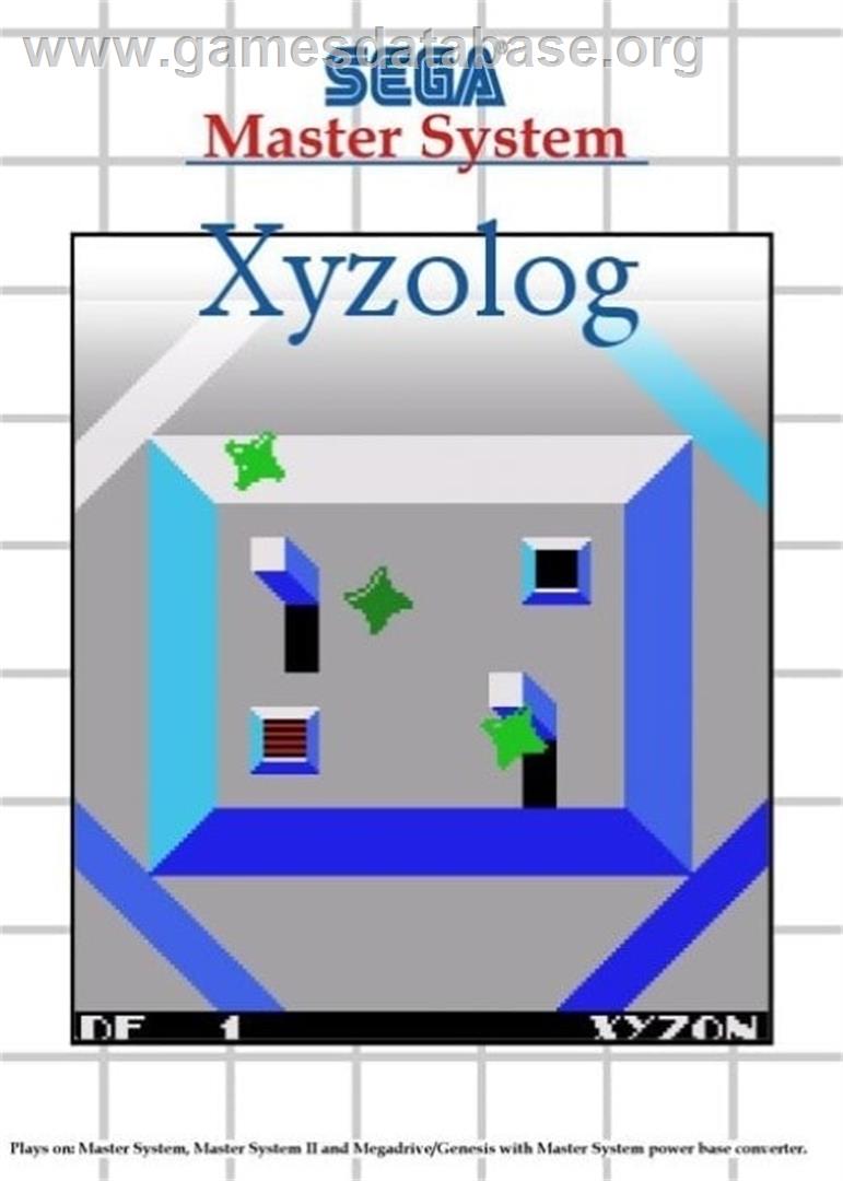 Xyzolog - Sega Master System - Artwork - Box