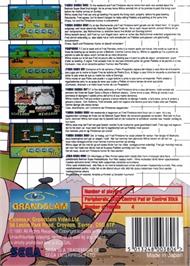 Box back cover for Flintstones, The on the Sega Master System.