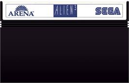 Cartridge artwork for Alien³ on the Sega Master System.
