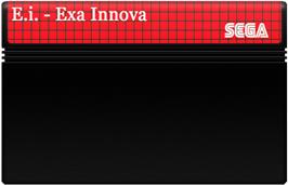 Cartridge artwork for E.i. - Exa Innova on the Sega Master System.