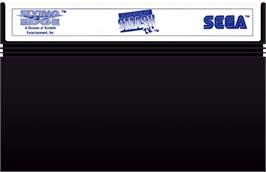 Cartridge artwork for Super Smash T.V. on the Sega Master System.