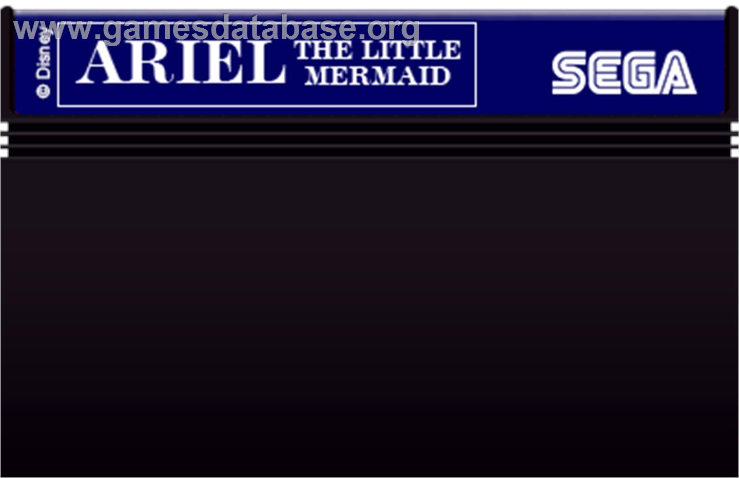 Ariel the Little Mermaid - Sega Master System - Artwork - Cartridge