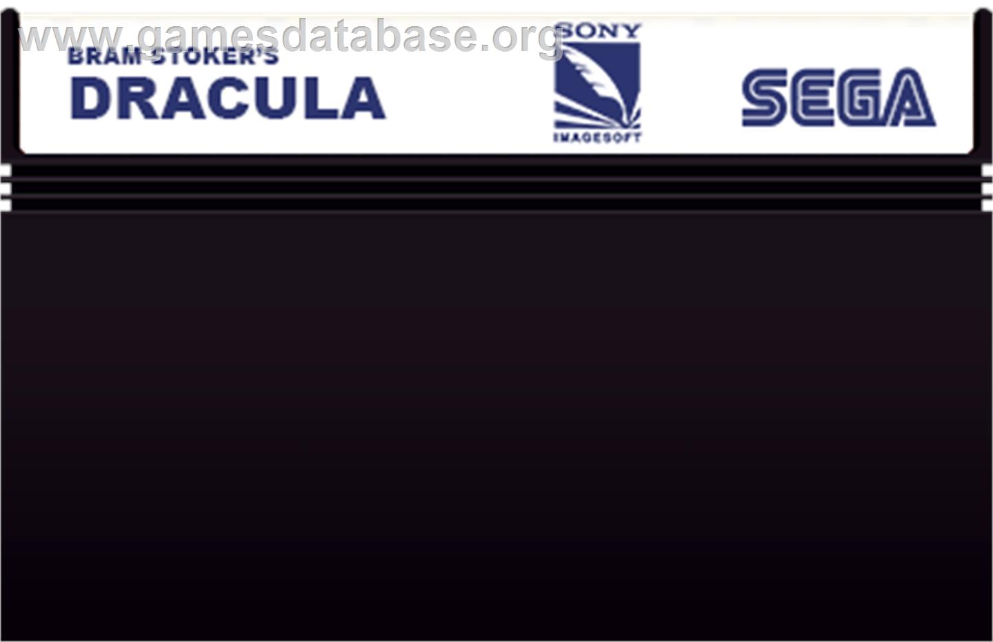 Bram Stoker's Dracula - Sega Master System - Artwork - Cartridge