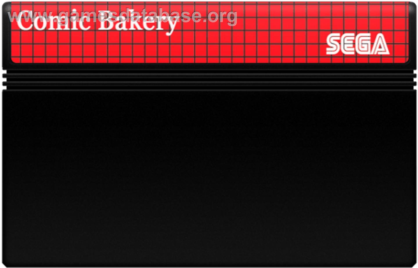 Comic Bakery - Sega Master System - Artwork - Cartridge
