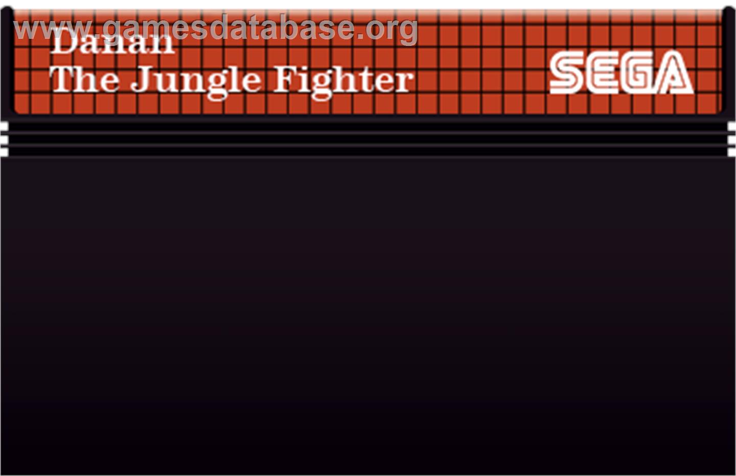 Danan the Jungle Fighter - Sega Master System - Artwork - Cartridge