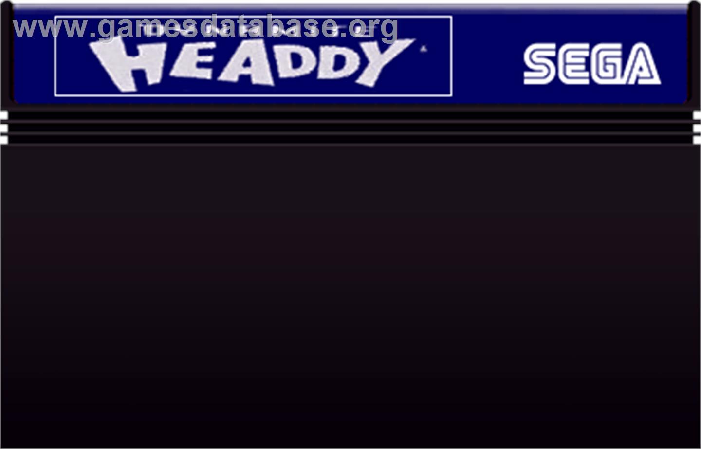 Dynamite Headdy - Sega Master System - Artwork - Cartridge