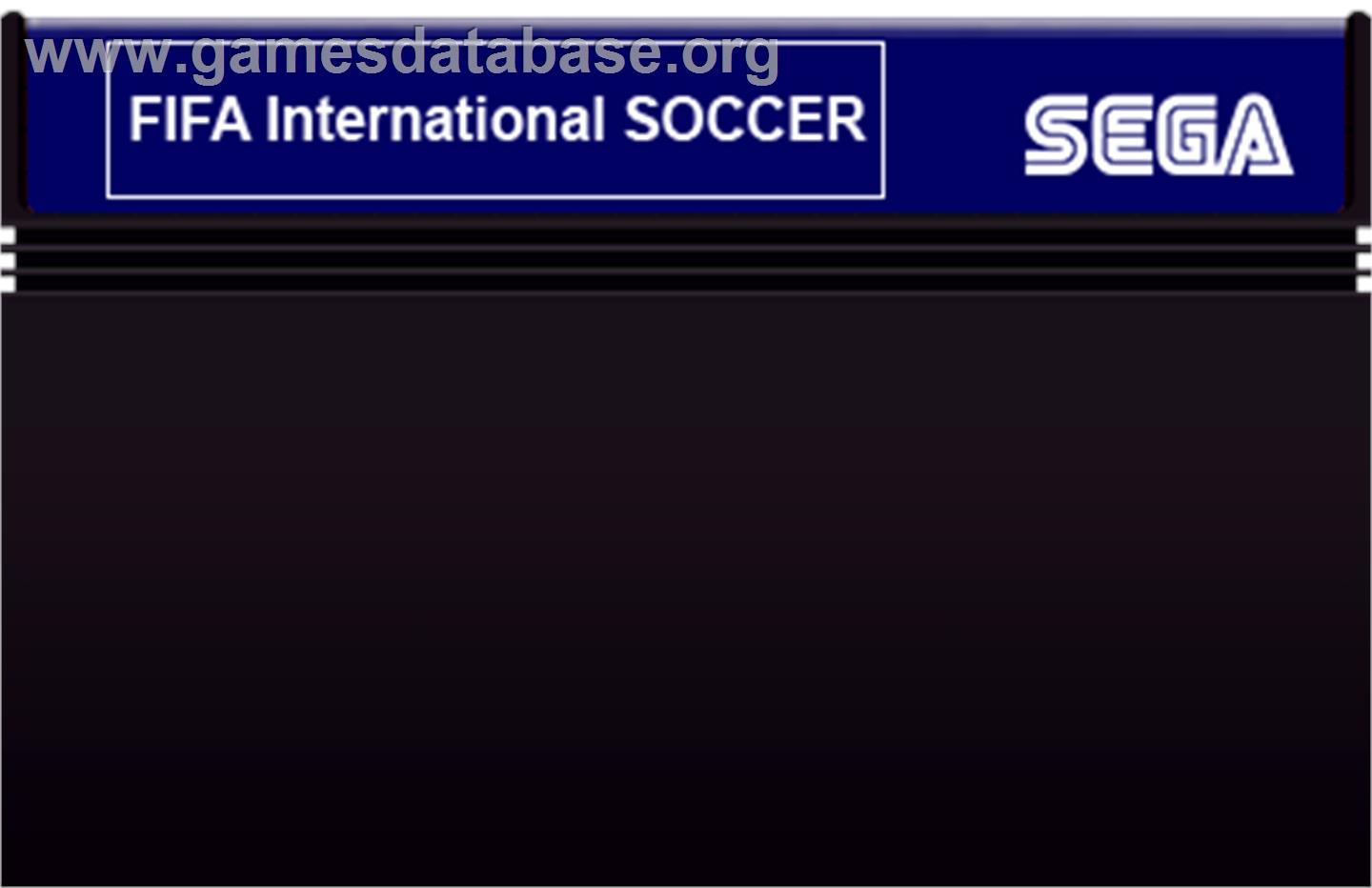 FIFA International Soccer - Sega Master System - Artwork - Cartridge