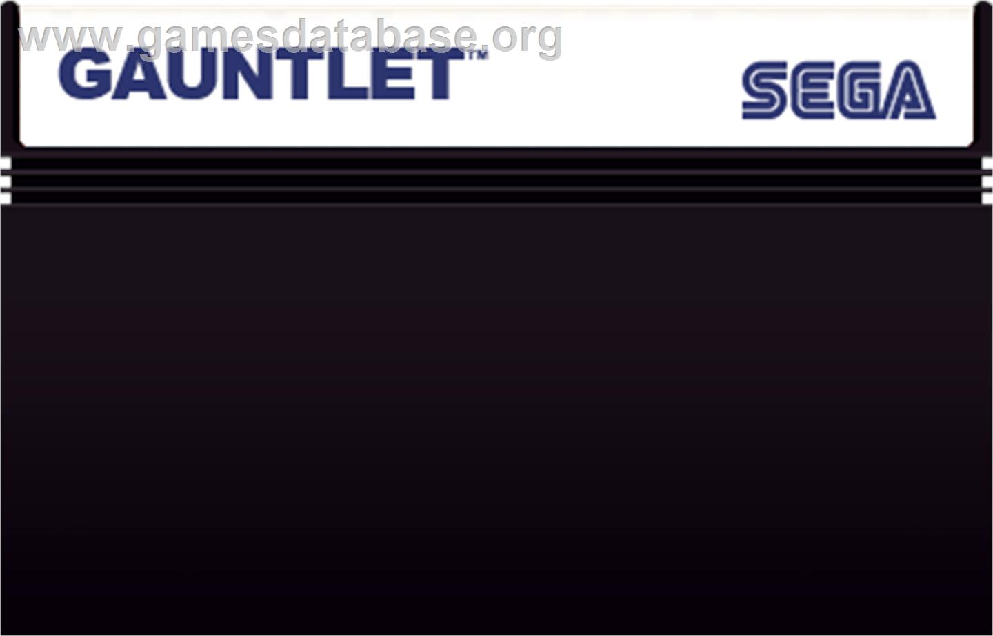 Gauntlet - Sega Master System - Artwork - Cartridge