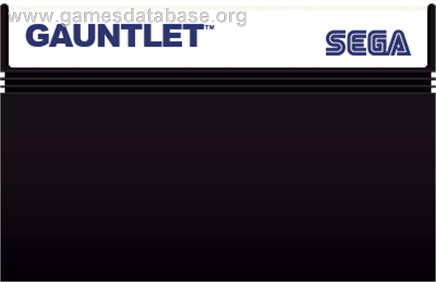 Gauntlet - Sega Master System - Artwork - Cartridge