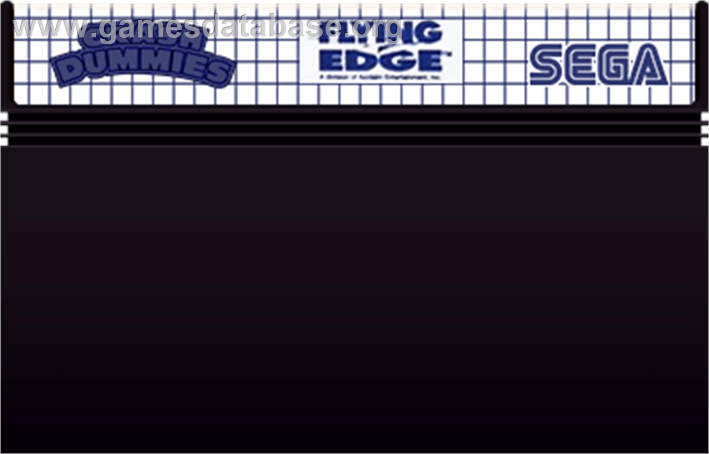 Incredible Crash Dummies, The - Sega Master System - Artwork - Cartridge