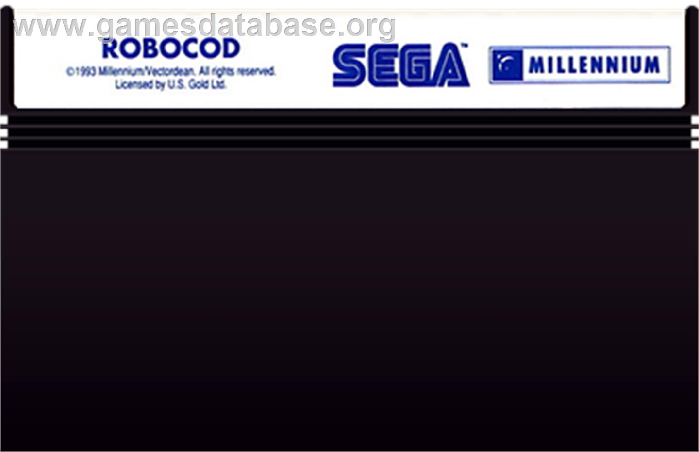 James Pond 2: Codename: RoboCod - Sega Master System - Artwork - Cartridge