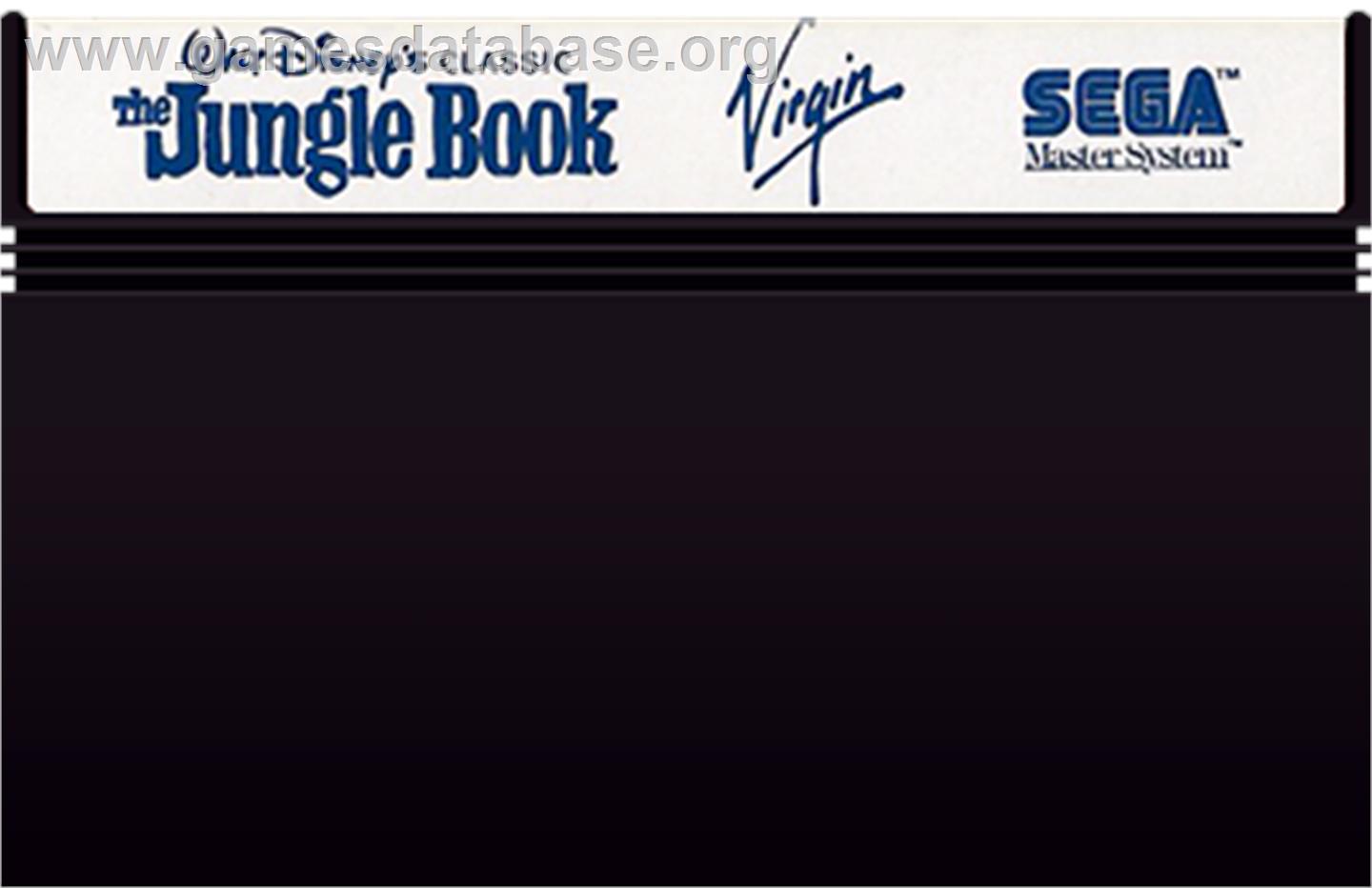 Jungle Book, The - Sega Master System - Artwork - Cartridge
