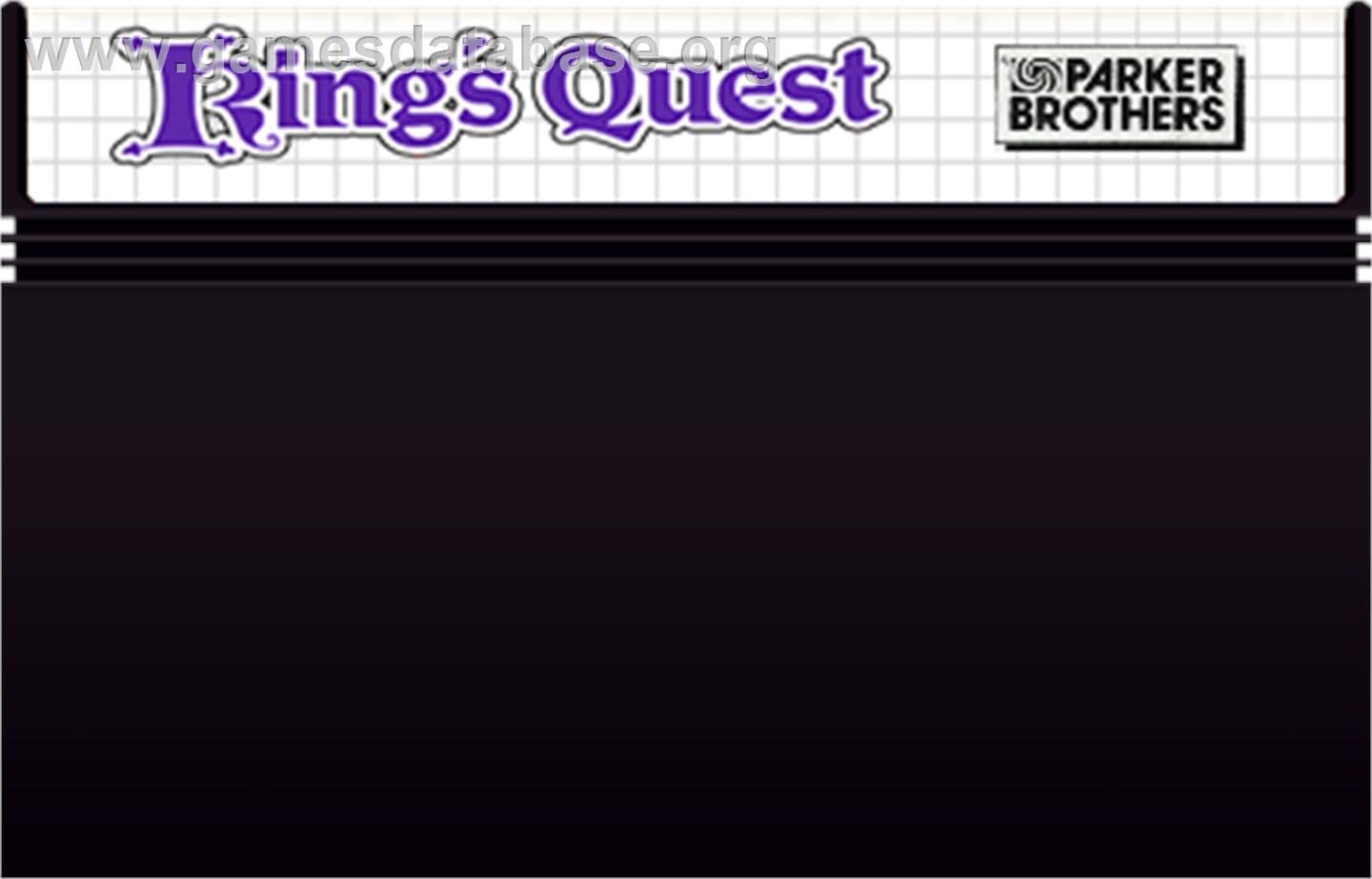 King's Quest - Quest For The Crown - Sega Master System - Artwork - Cartridge