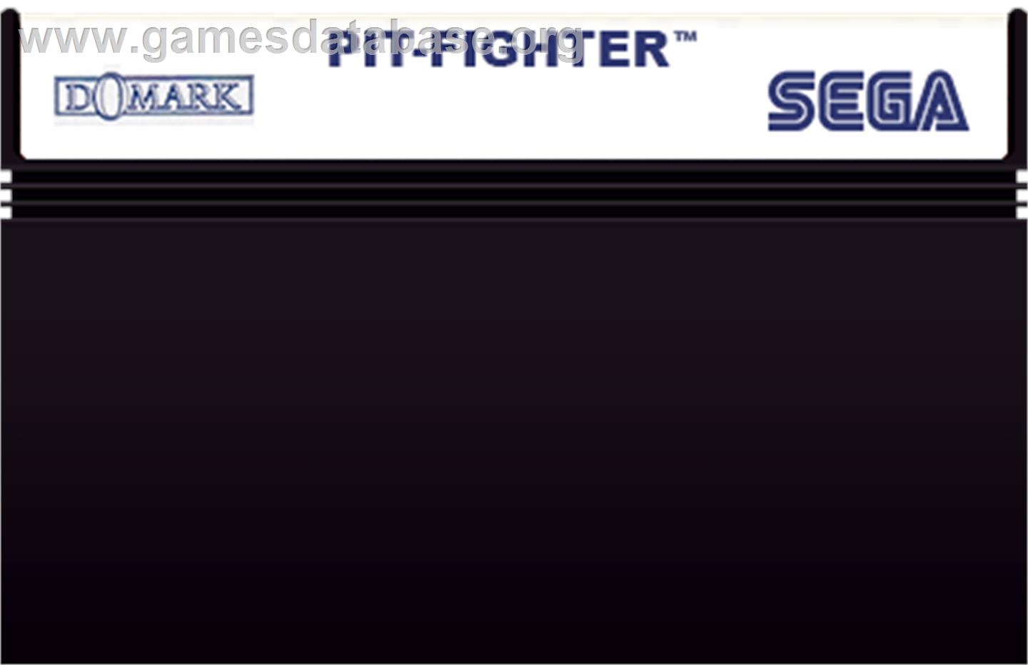 Pit Fighter - Sega Master System - Artwork - Cartridge