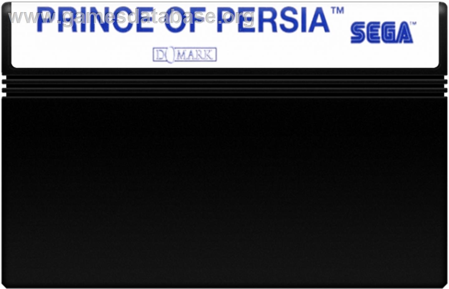 Prince Of Persia - Sega Master System - Artwork - Cartridge