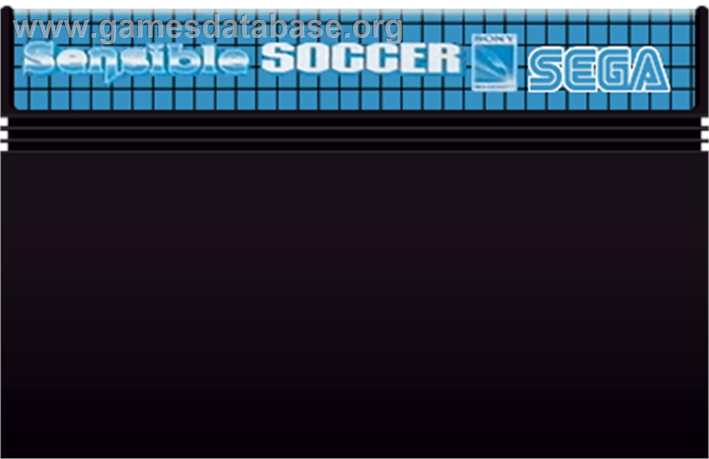 Sensible Soccer: European Champions: 92/93 Edition - Sega Master System - Artwork - Cartridge