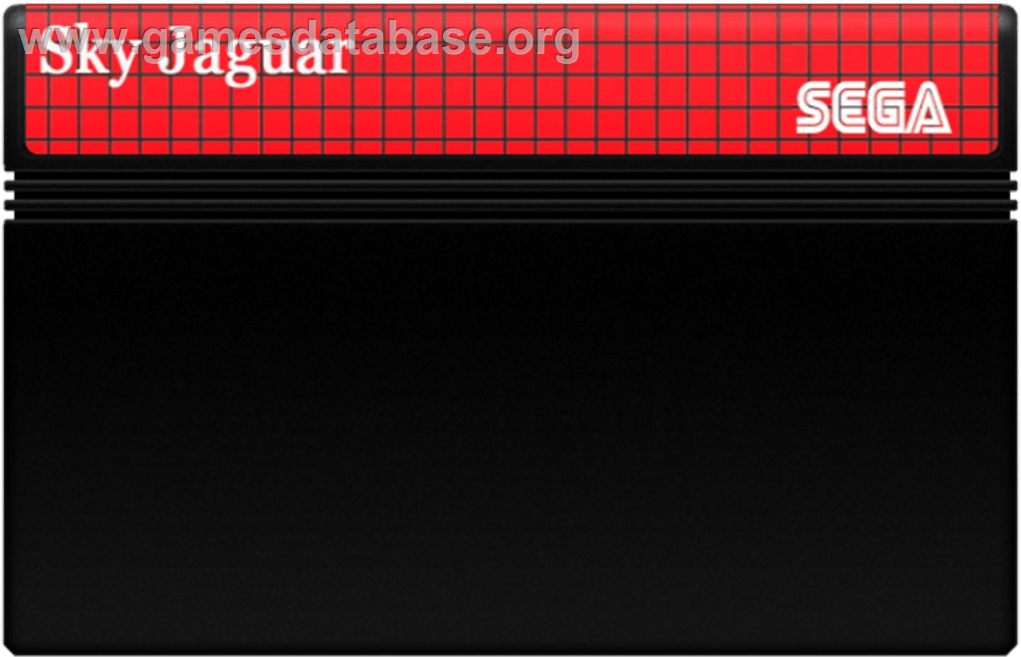 Sky Jaguar - Sega Master System - Artwork - Cartridge