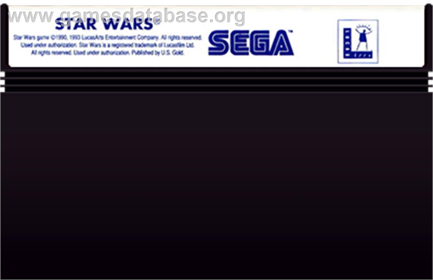 Star Wars - Sega Master System - Artwork - Cartridge