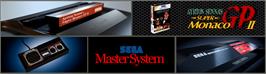 Arcade Cabinet Marquee for Ayrton Senna's Super Monaco Gp 2.