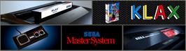 Arcade Cabinet Marquee for Klax.