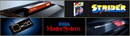 Arcade Cabinet Marquee for Strider.