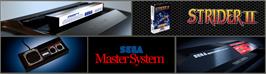 Arcade Cabinet Marquee for Strider 2.