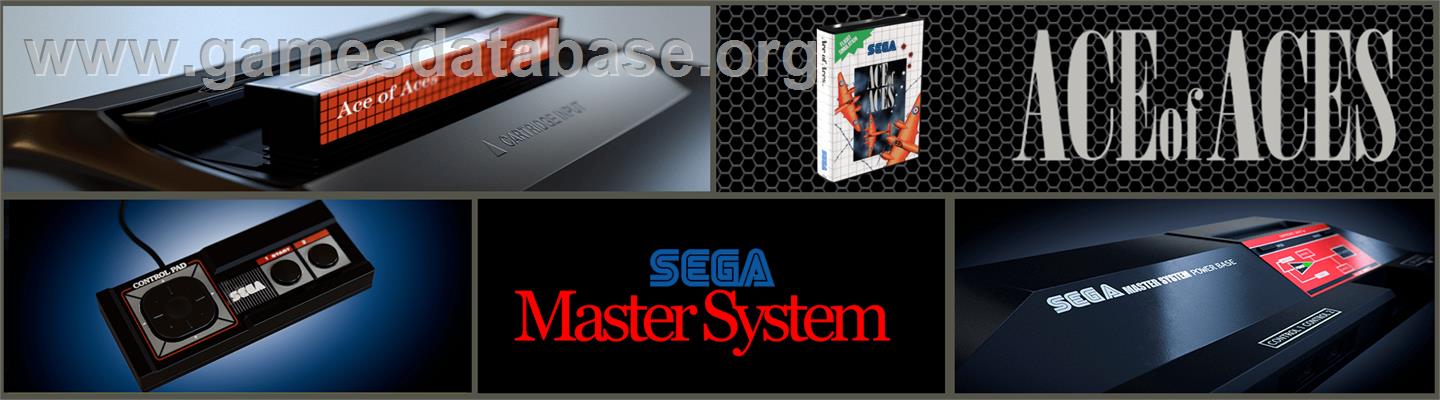 Ace of Aces - Sega Master System - Artwork - Marquee