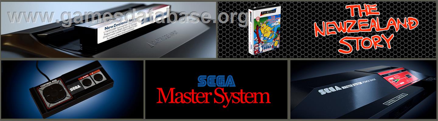 New Zealand Story, The - Sega Master System - Artwork - Marquee