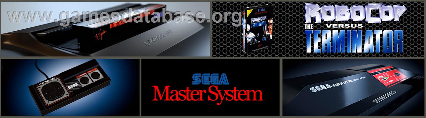 Robocop vs. the Terminator - Sega Master System - Artwork - Marquee