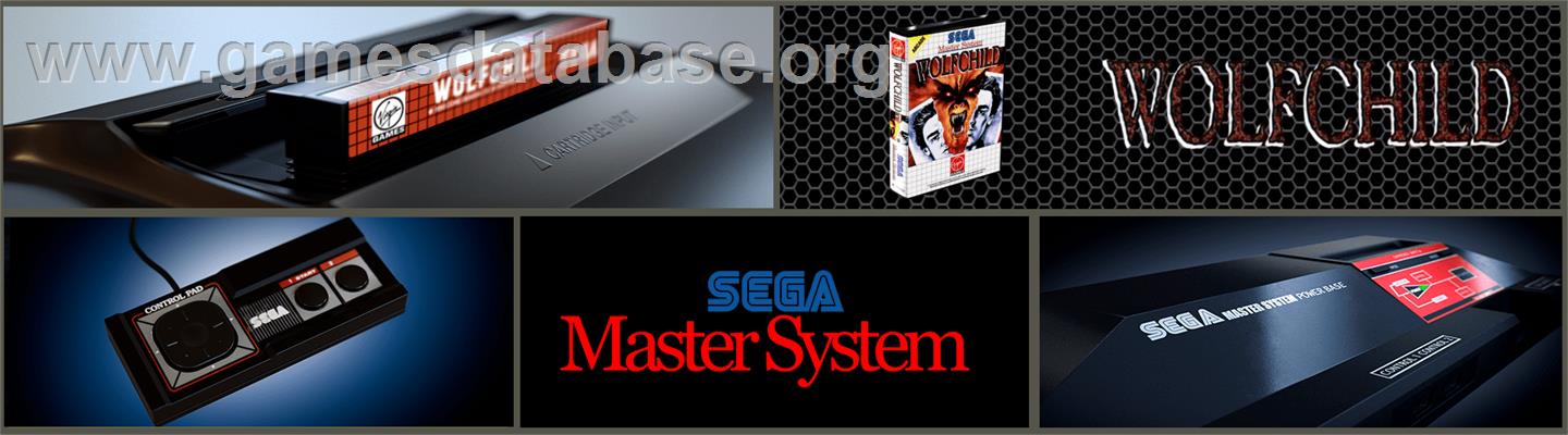 Wolfchild - Sega Master System - Artwork - Marquee