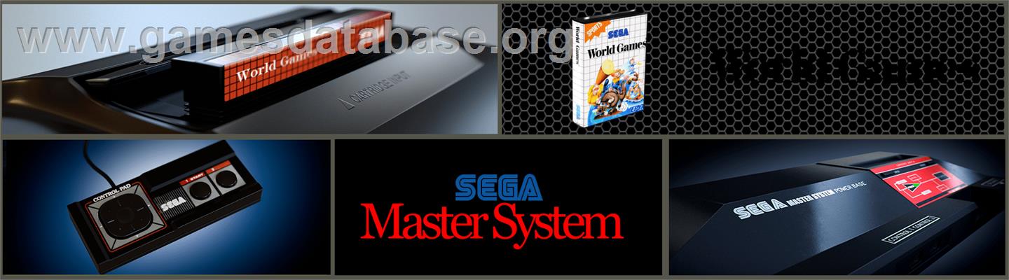 World Games - Sega Master System - Artwork - Marquee