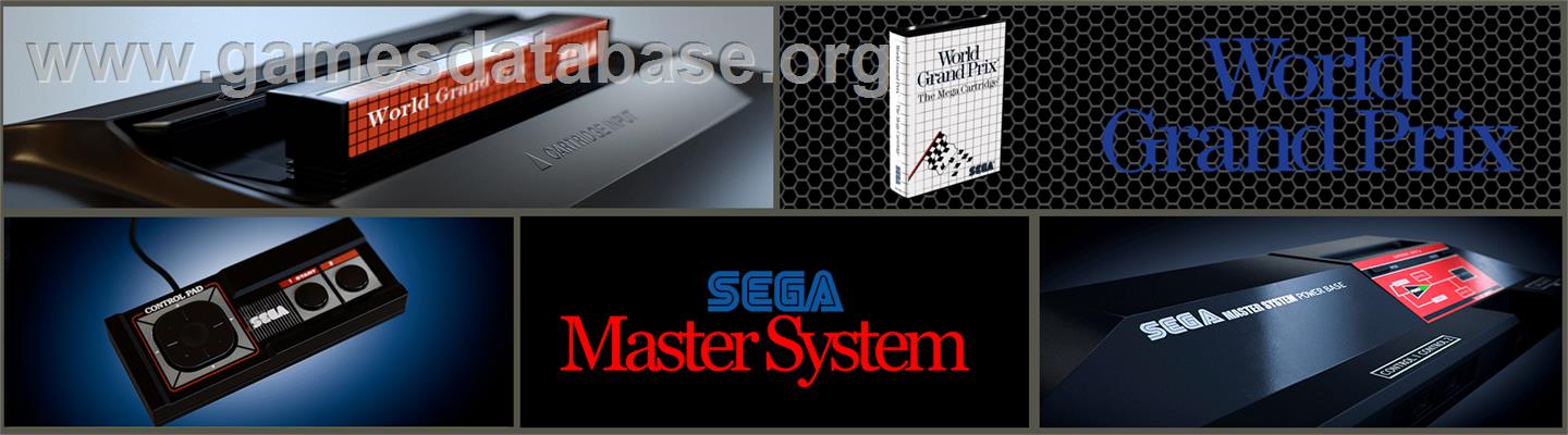 World Grand Prix - Sega Master System - Artwork - Marquee