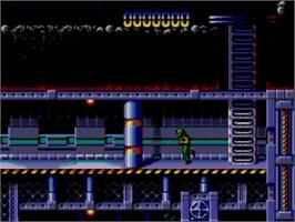 In game image of Terminator on the Sega Master System.