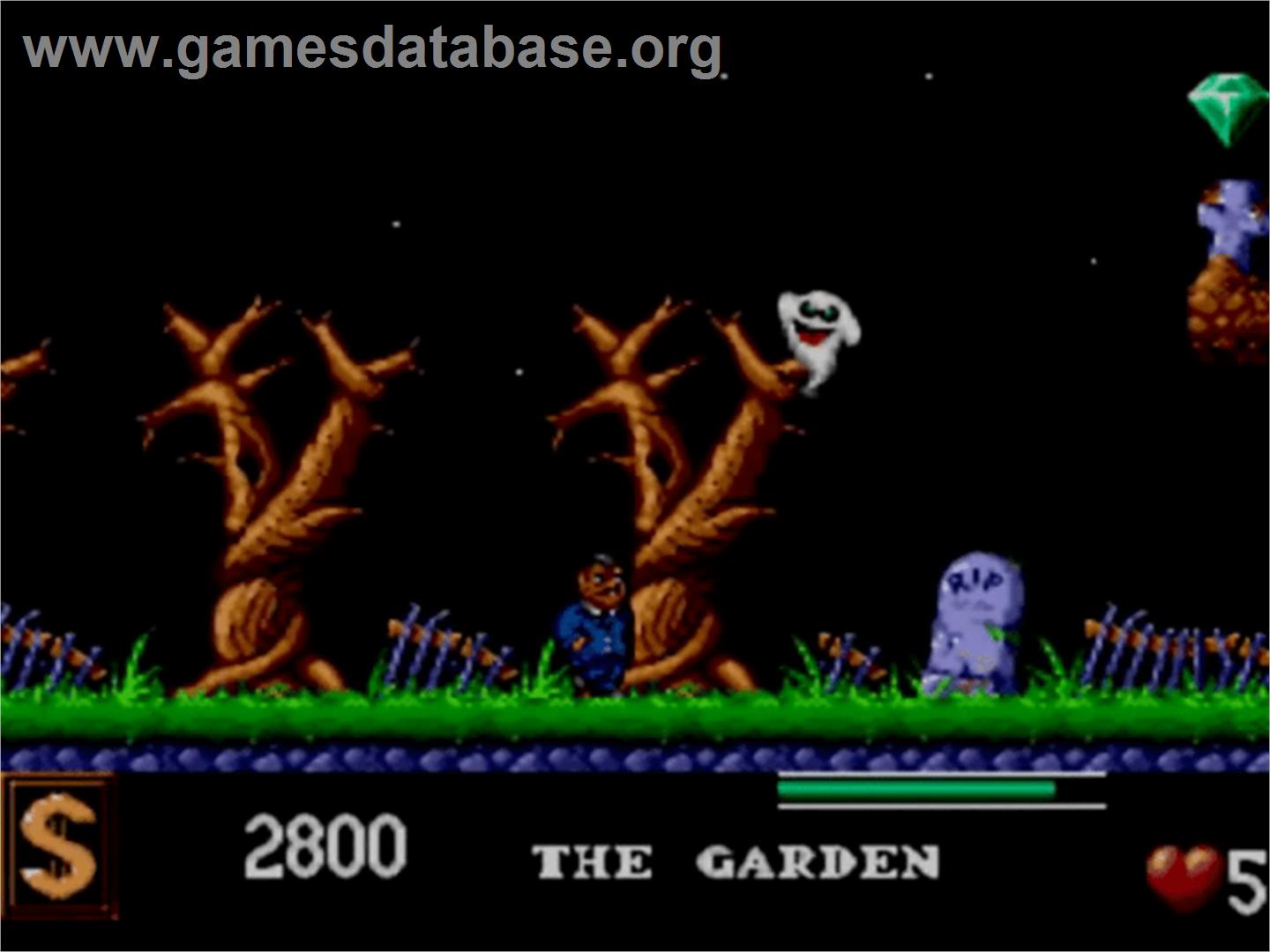Addams Family, The - Sega Master System - Artwork - In Game