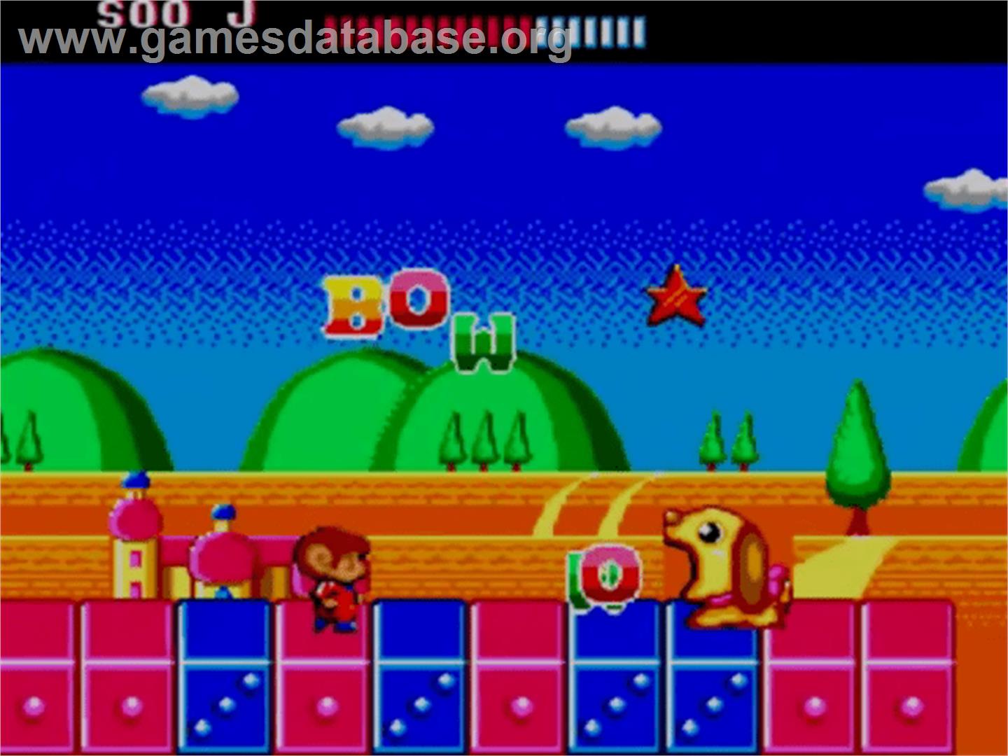 Alex Kidd: The Lost Stars - Sega Master System - Artwork - In Game