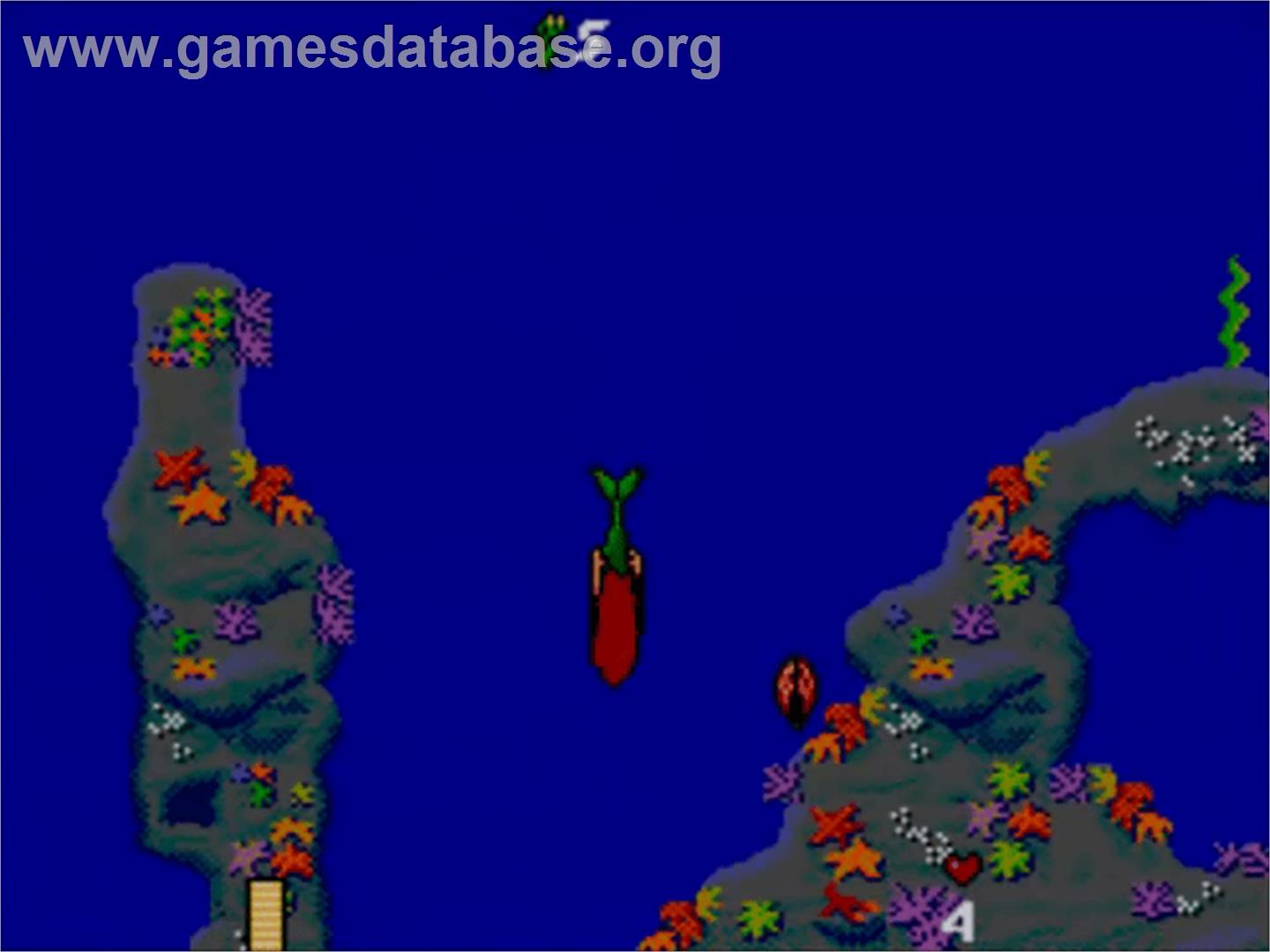 Ariel - The Little Mermaid - Sega Master System - Artwork - In Game
