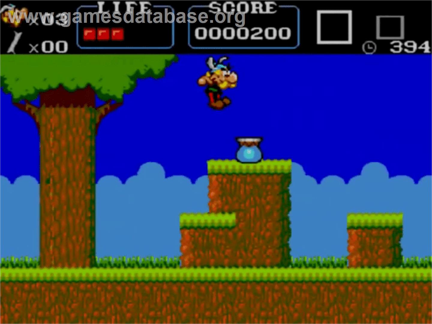 Astérix - Sega Master System - Artwork - In Game