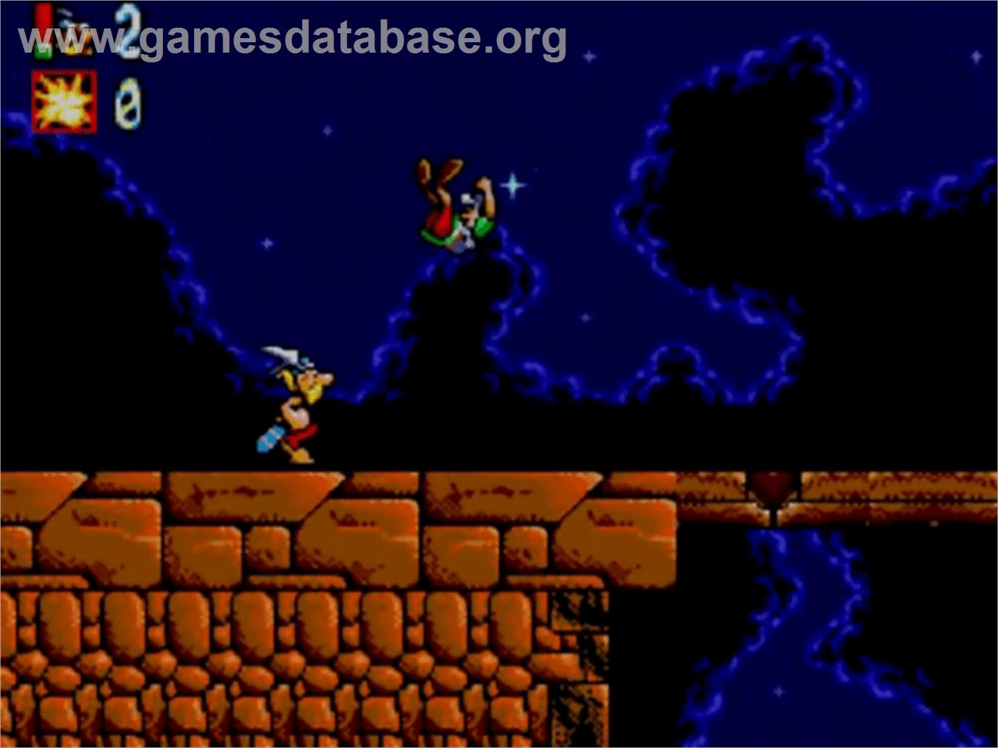 Astérix and the Great Rescue - Sega Master System - Artwork - In Game