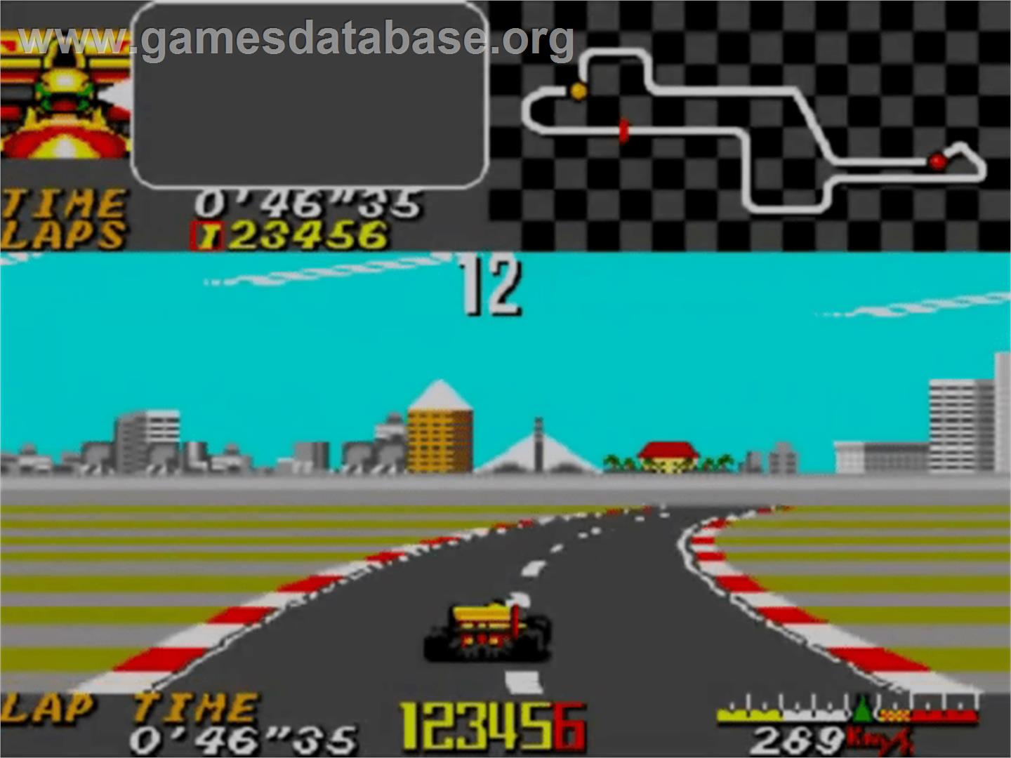Ayrton Senna's Super Monaco Gp 2 - Sega Master System - Artwork - In Game