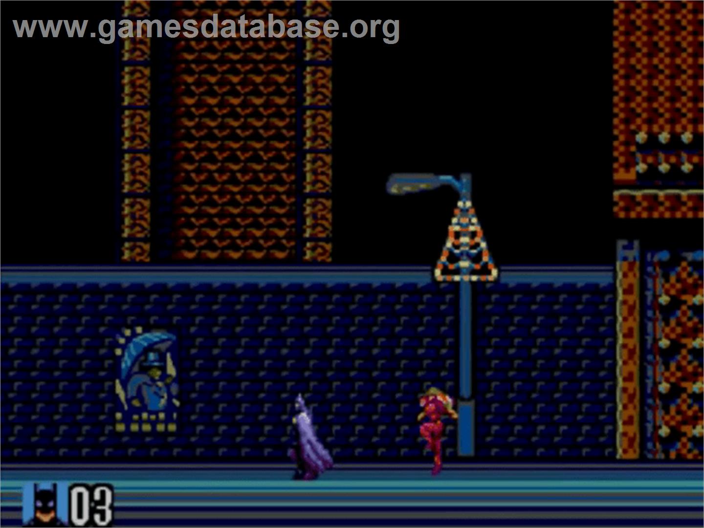 Batman Returns - Sega Master System - Artwork - In Game