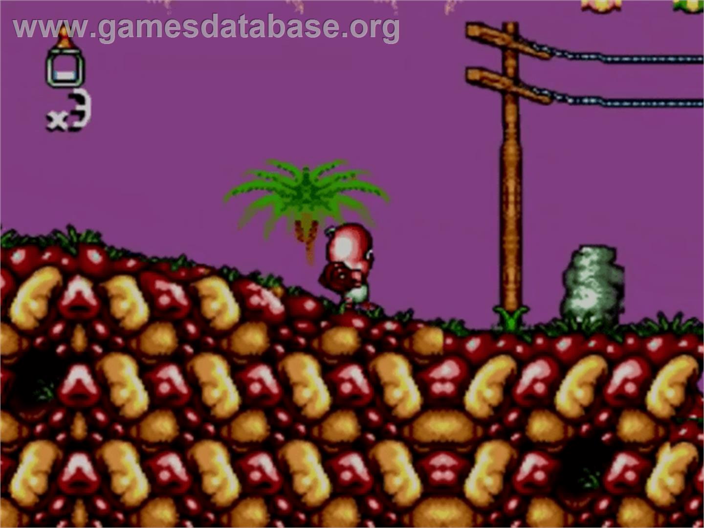Chuck Rock 2 - Son Of Chuck - Sega Master System - Artwork - In Game