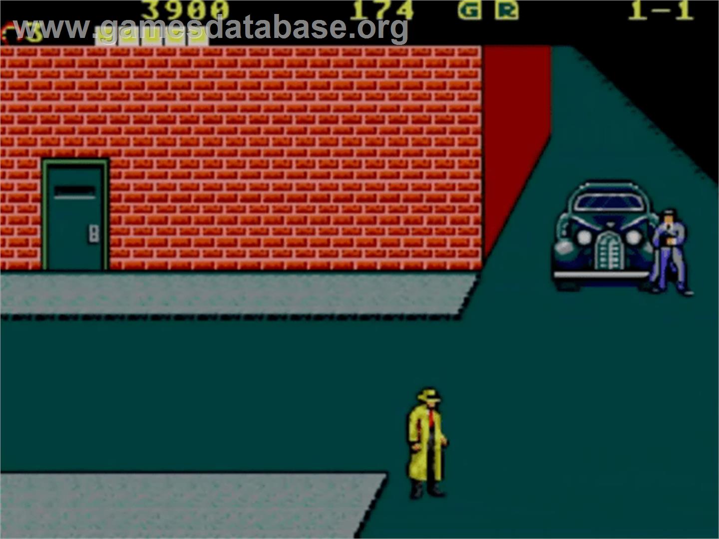 Dick Tracy - Sega Master System - Artwork - In Game