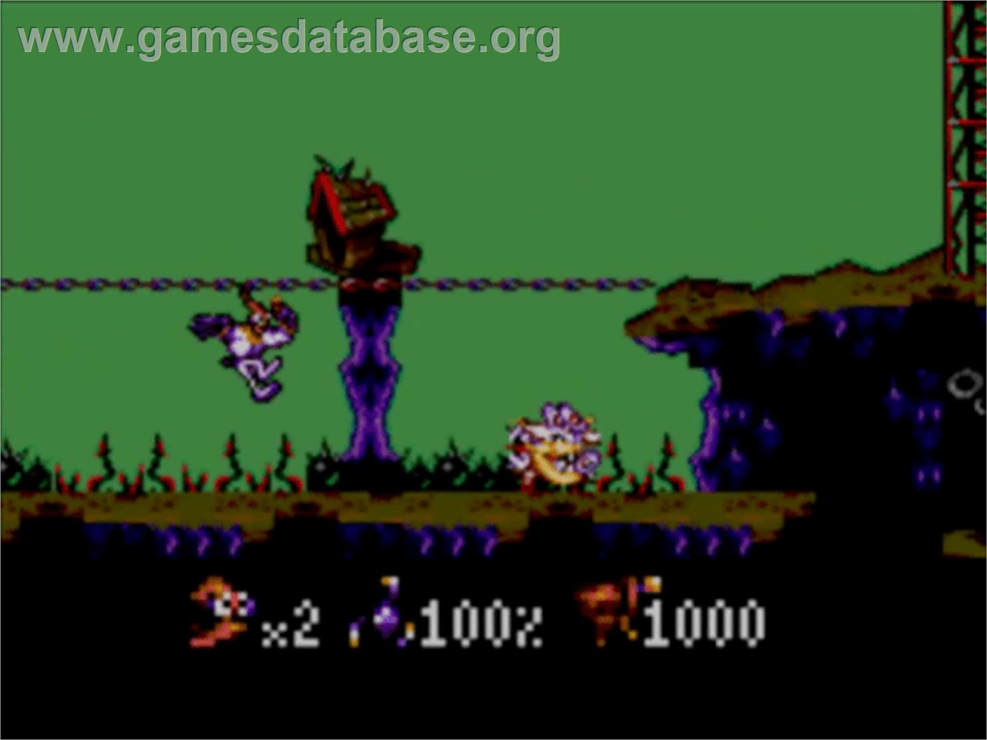 Earthworm Jim - Sega Master System - Artwork - In Game
