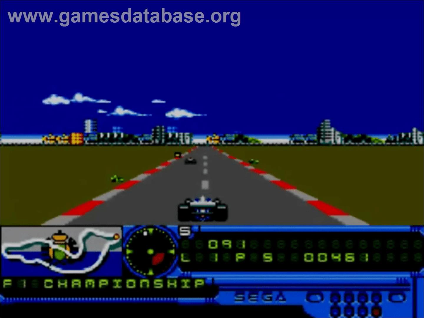 F1 - Sega Master System - Artwork - In Game