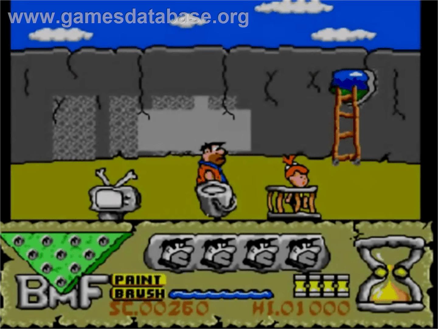 Flintstones - Sega Master System - Artwork - In Game