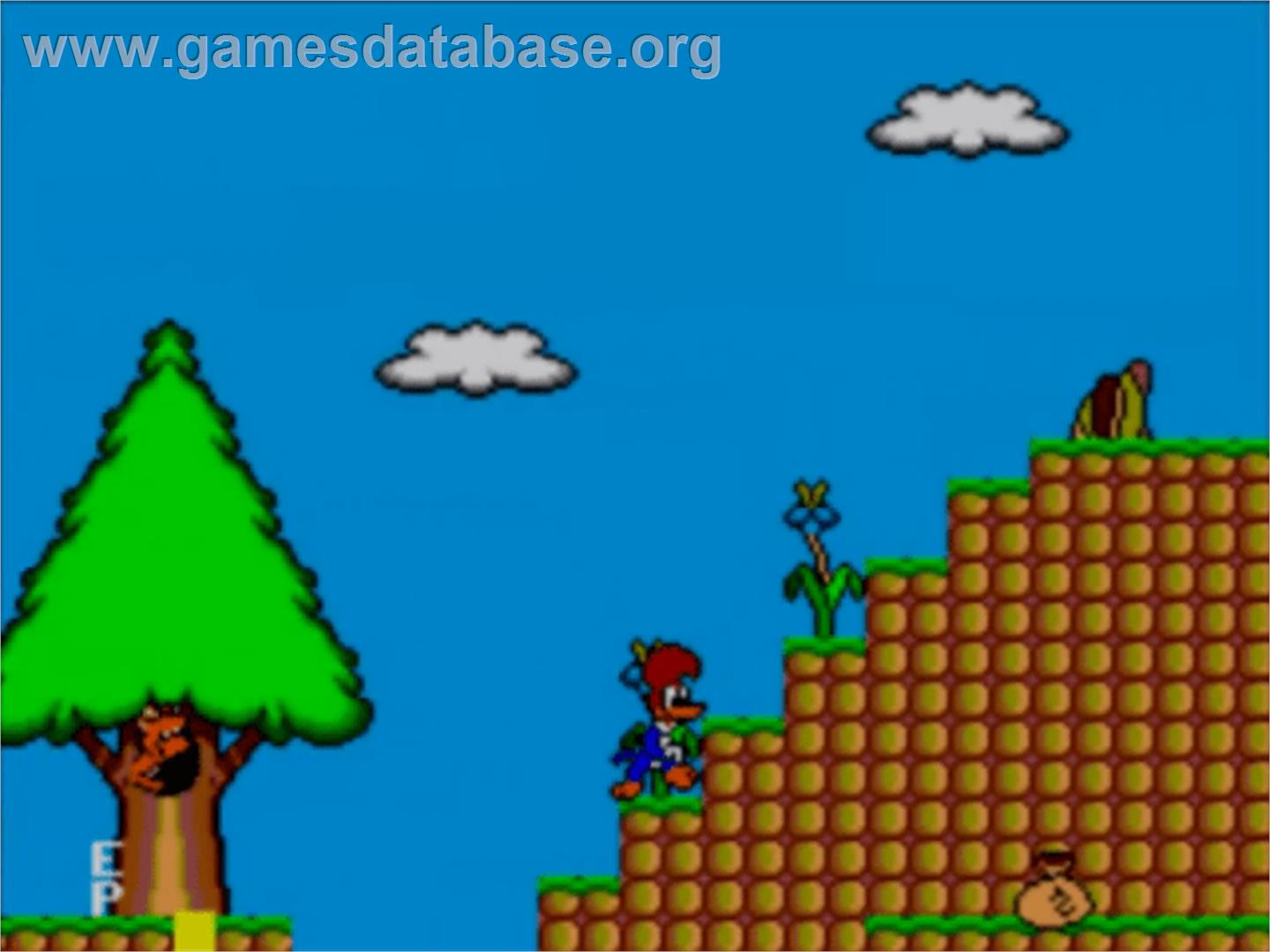 Férias Frustradas do Pica-Pau - Sega Master System - Artwork - In Game