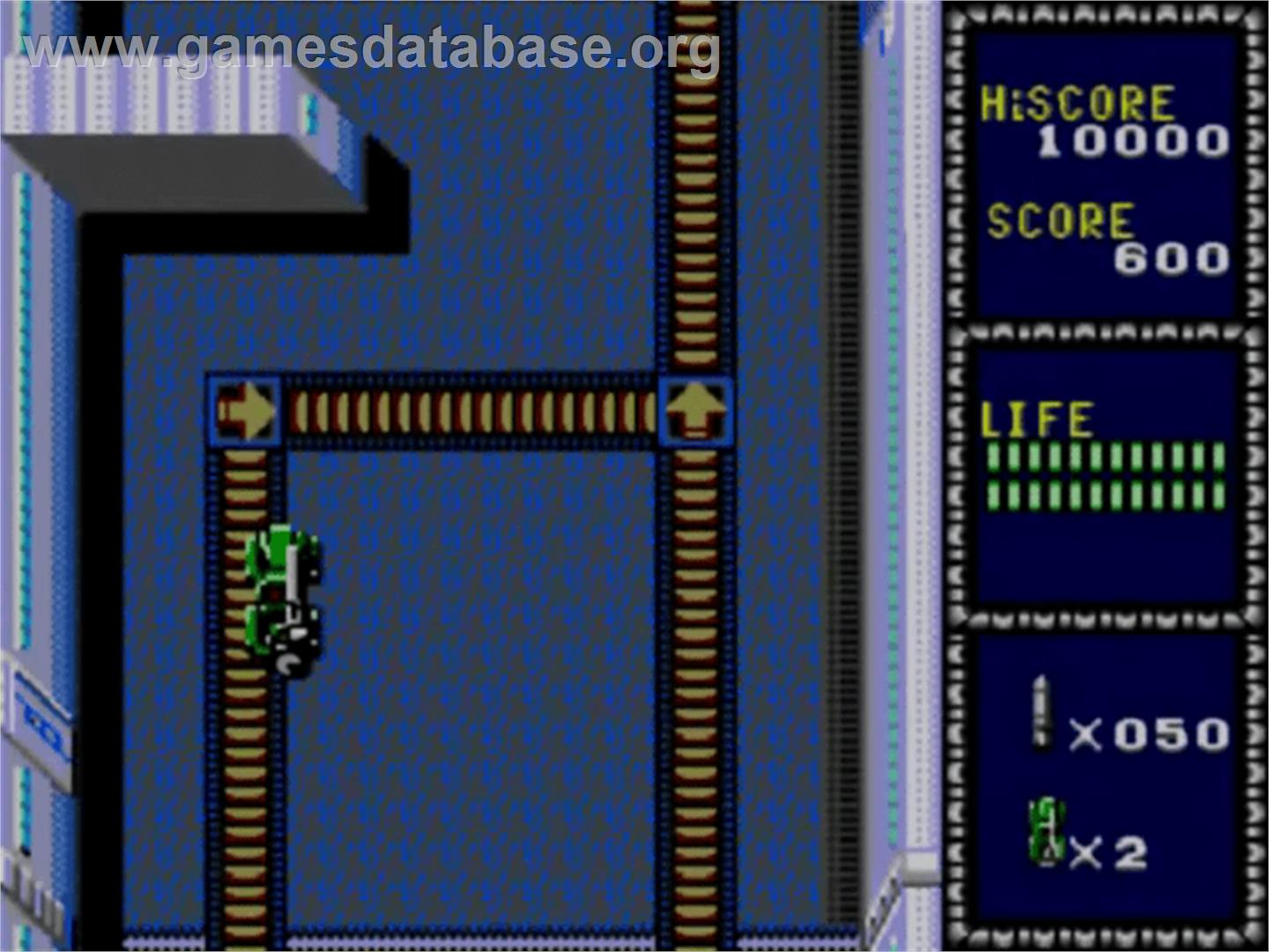 Line Of Fire - Sega Master System - Artwork - In Game