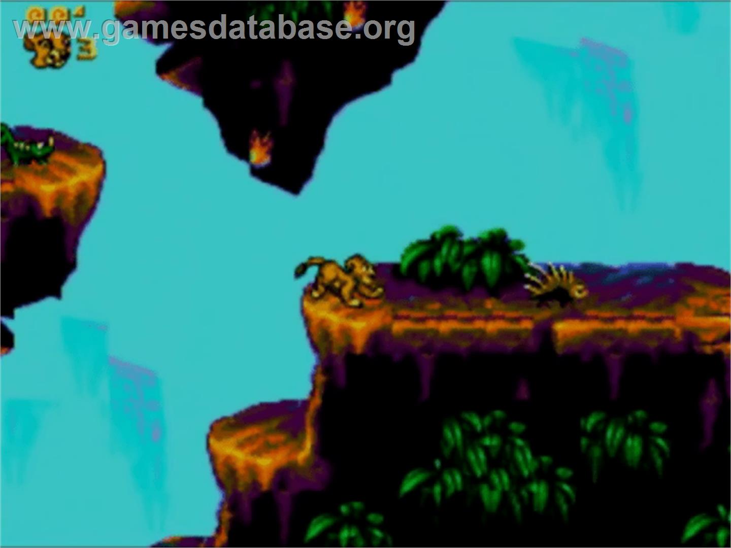Lion King, The - Sega Master System - Artwork - In Game